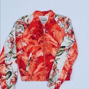 NEW GUESS Women's Printed Jacket SZ S